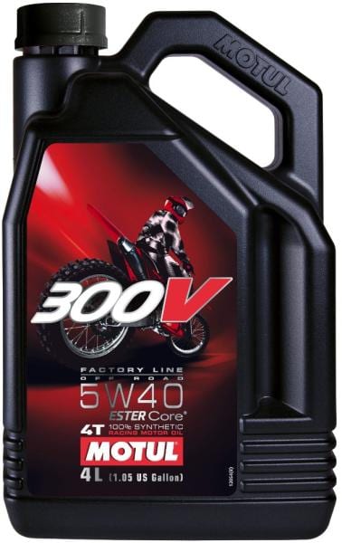 Motul 300V Factory Line Off Road 5W40 | 4L