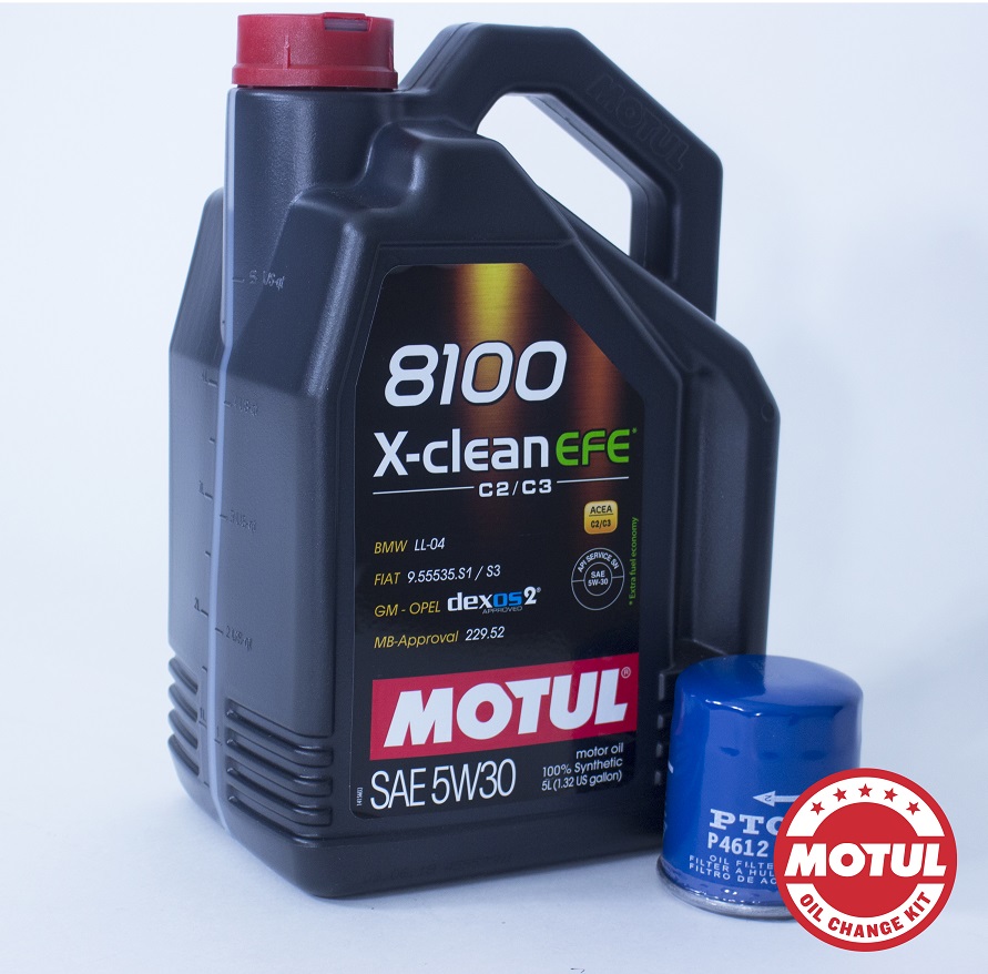 Nissan 370Z Motul 8100 Eco-nergy 5w30 Oil Change Kit